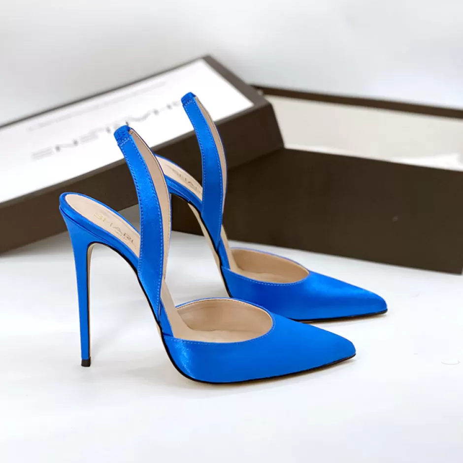 Donna SHARLENE CALZATURE Decollete-E Satin Sandal - Cod. 15753