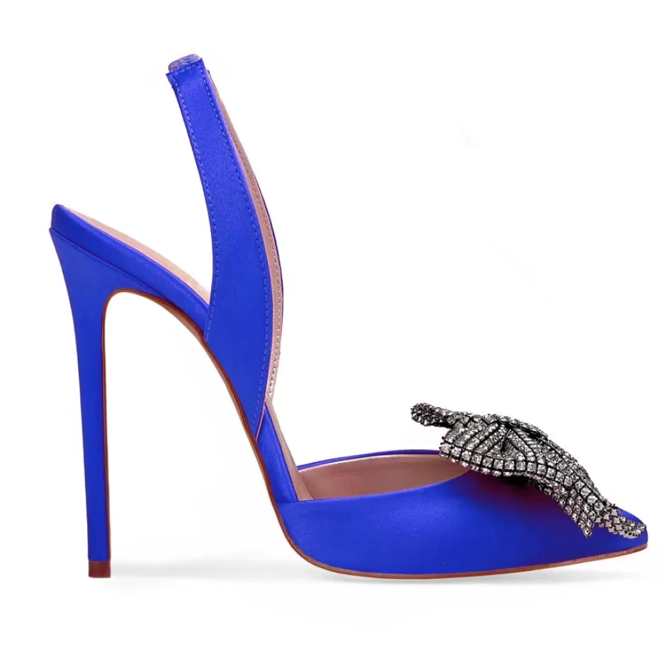 Donna SHARLENE CALZATURE Sandali-Sandalo Raso / Fiocco Gioiello – Cod. 39711