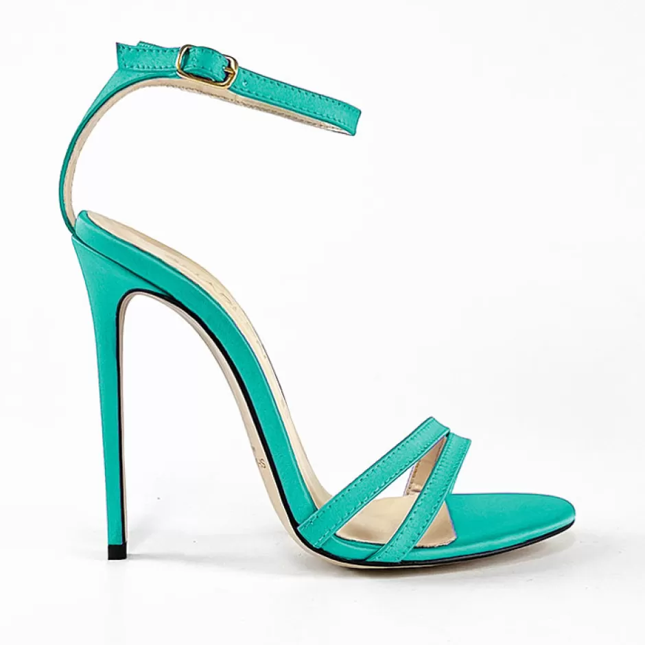 Donna SHARLENE CALZATURE Sandali-Satin Sandal - Cod. 32947
