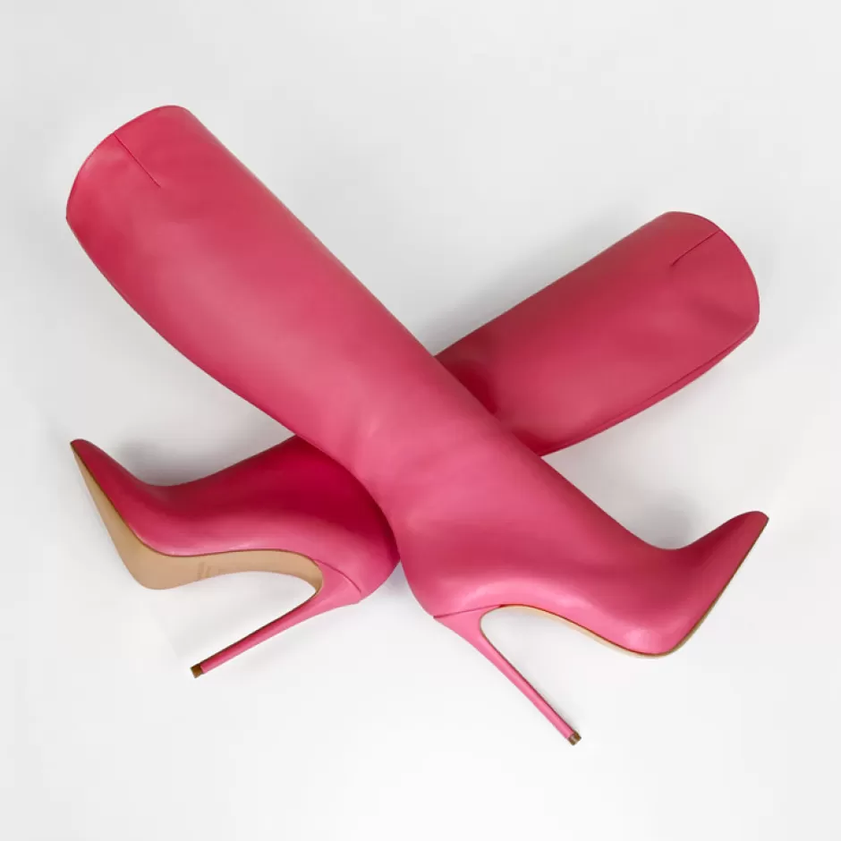 stivale_pelle_corallo__cod__0.webp Donna SHARLENE CALZATURE Stivali-Stivale Pelle Corallo – Cod. 35765