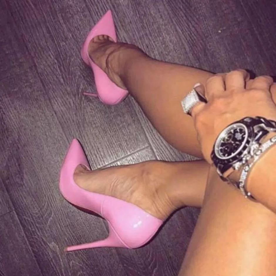 Donna SHARLENE CALZATURE Decollete-Velvet Pink - Cod. 20321