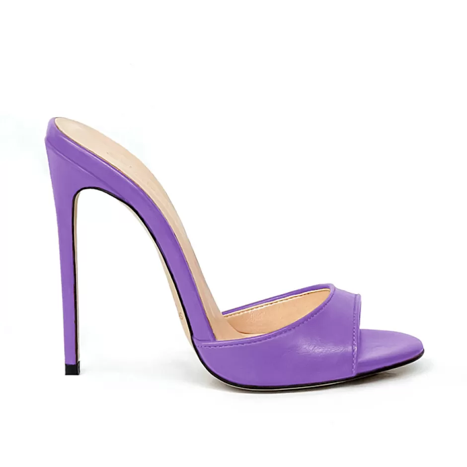 Donna SHARLENE CALZATURE Sandali-Wisteria Leather Sabot Sandal - Cod. 30263