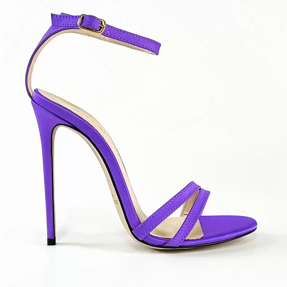 Donna SHARLENE CALZATURE Sandali-Wisteria Satin Sandal - Cod. 32940